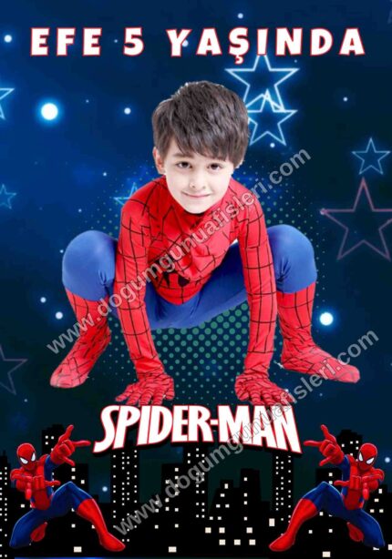Spiderman Doğum Günü Panosu
