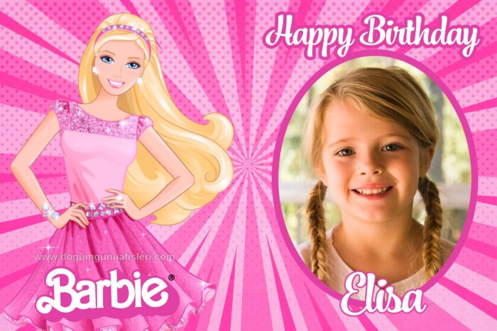 Barbie Doğum Günü Afişi