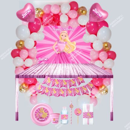 Barbie Doğum Günü Parti Seti