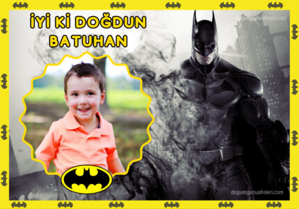 Batman Doğum Günü Afişi